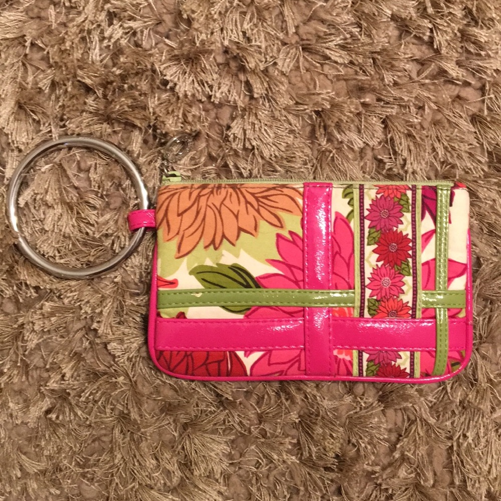 Vera Bradley tropical wristlet